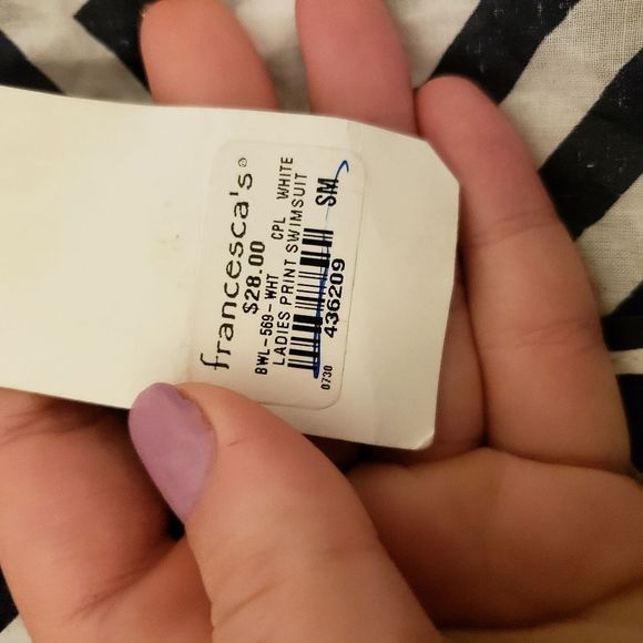NWT Francesca‎ swim coverup size S - Picture 2 of 5